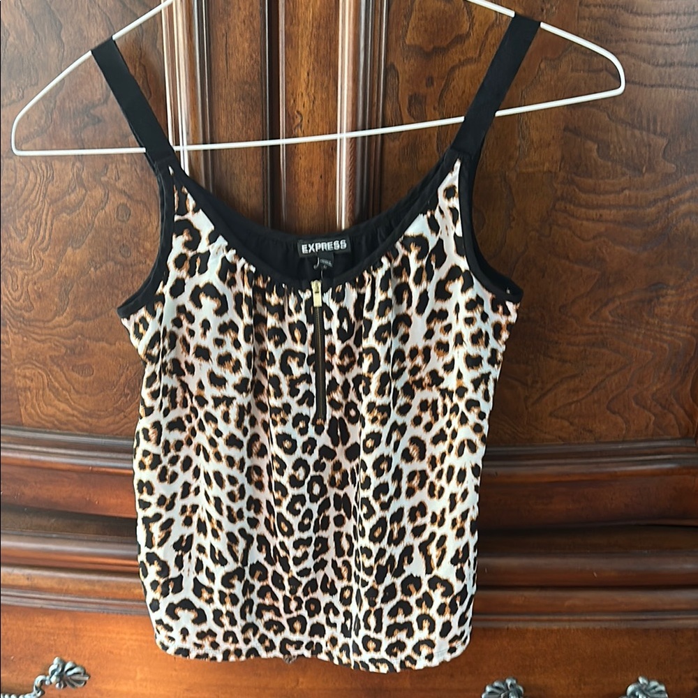 Express Leopard Print Women's Top